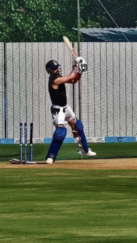 ಅಭ್ಯಾಸ ಆರಂಭಿಸಿದ ವಿರಾಟ್ ಕೊಹ್ಲಿ