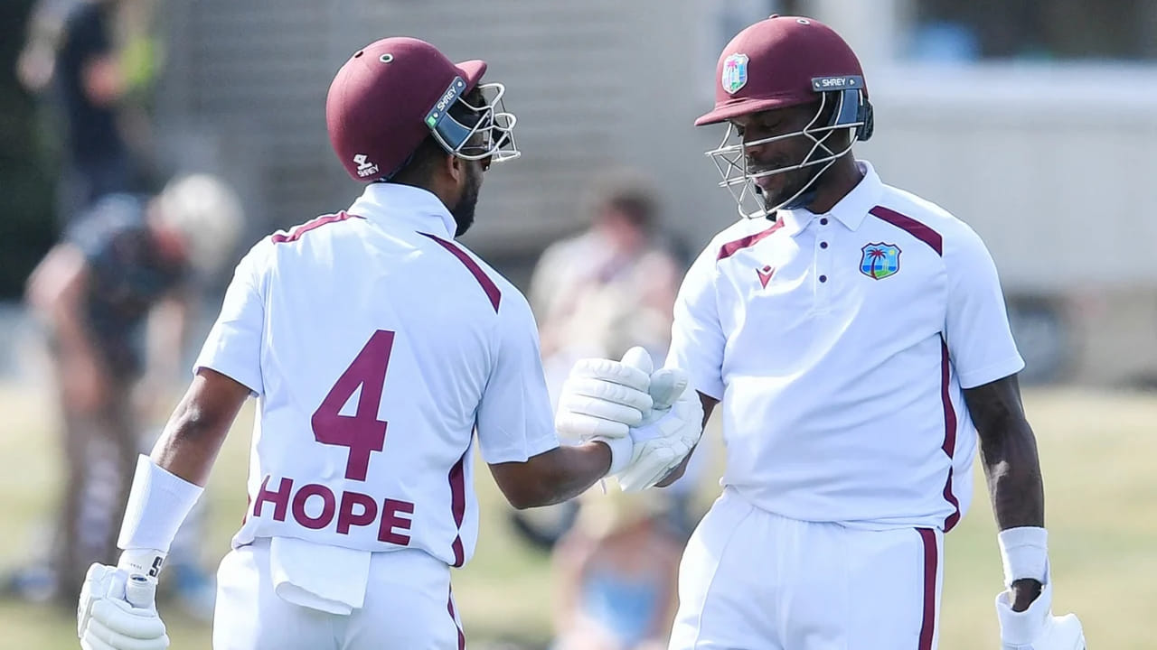 ದಿಟ್ಟ ಹೋರಾಟ... ಸೋಲುವ ಪಂದ್ಯವನ್ನು ಡ್ರಾನಲ್ಲಿ ಅಂತ್ಯಗೊಳಿಸಿದ ವೆಸ್ಟ್ ಇಂಡೀಸ್..! ದಿಟ್ಟ ಹೋರಾಟ... ಸೋಲುವ ಪಂದ್ಯವನ್ನು ಡ್ರಾನಲ್ಲಿ ಅಂತ್ಯಗೊಳಿಸಿದ ವೆಸ್ಟ್ ಇಂಡೀಸ್..!