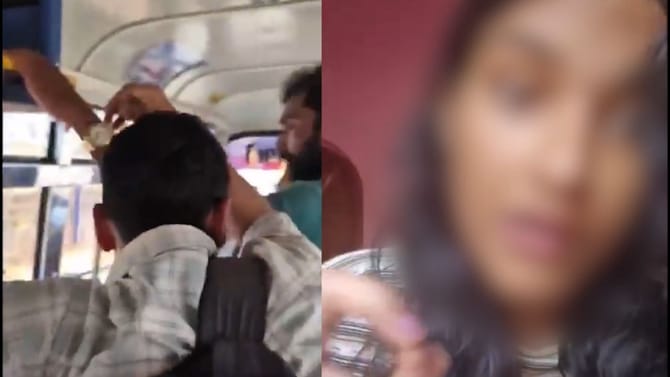 ಬಸ್ಸಿನಲ್ಲಿ ನಿದ್ದೆಗೆ ಜಾರಿದ್ದ ವೇಳೆ ಯುವತಿಯ ಎದೆ ಮೇಲೆ ಕೈ ಇಟ್ಟ ಯುವಕ