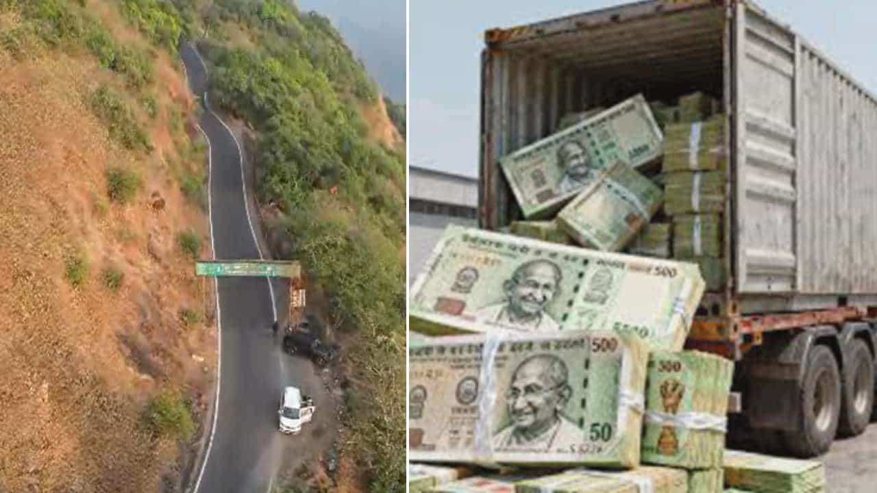 ದೇಶದ ಅತಿ ದೊಡ್ಡ ರಾಬರಿ: ಬೆಳಗಾವಿ ಗಡಿಭಾಗದಲ್ಲಿ 400 ಕೋಟಿ ರೂ ಹಣವಿದ್ದ 2 ಕಂಟೇನರ್​​​ ಹೈಜಾಕ್​?