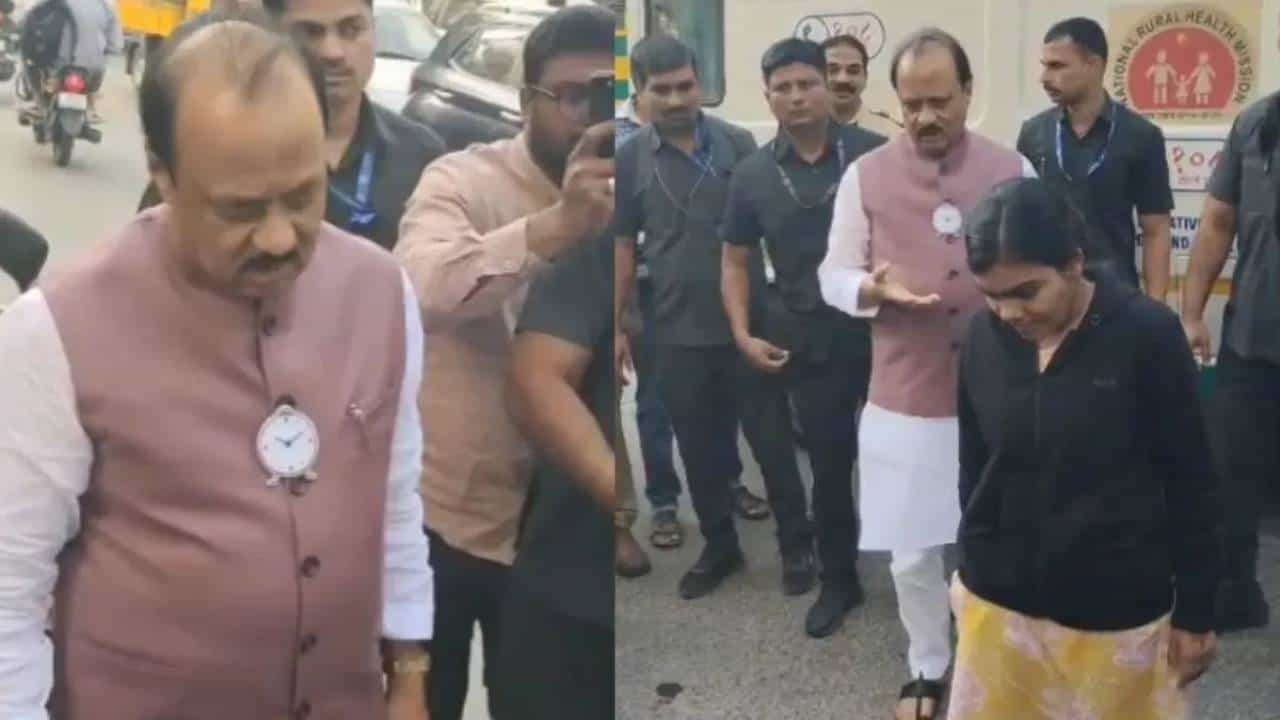 ಕೇವಲ 20 ದಿನಗಳ ಹಿಂದಷ್ಟೇ ಶಿಷ್ಟಾಚಾರವನ್ನು ಮುರಿದು ಗಾಯಗೊಂಡ ವ್ಯಕ್ತಿಗೆ ಸಹಾಯ ಮಾಡಿದ್ದ ಅಜಿತ್ ಪವಾರ್