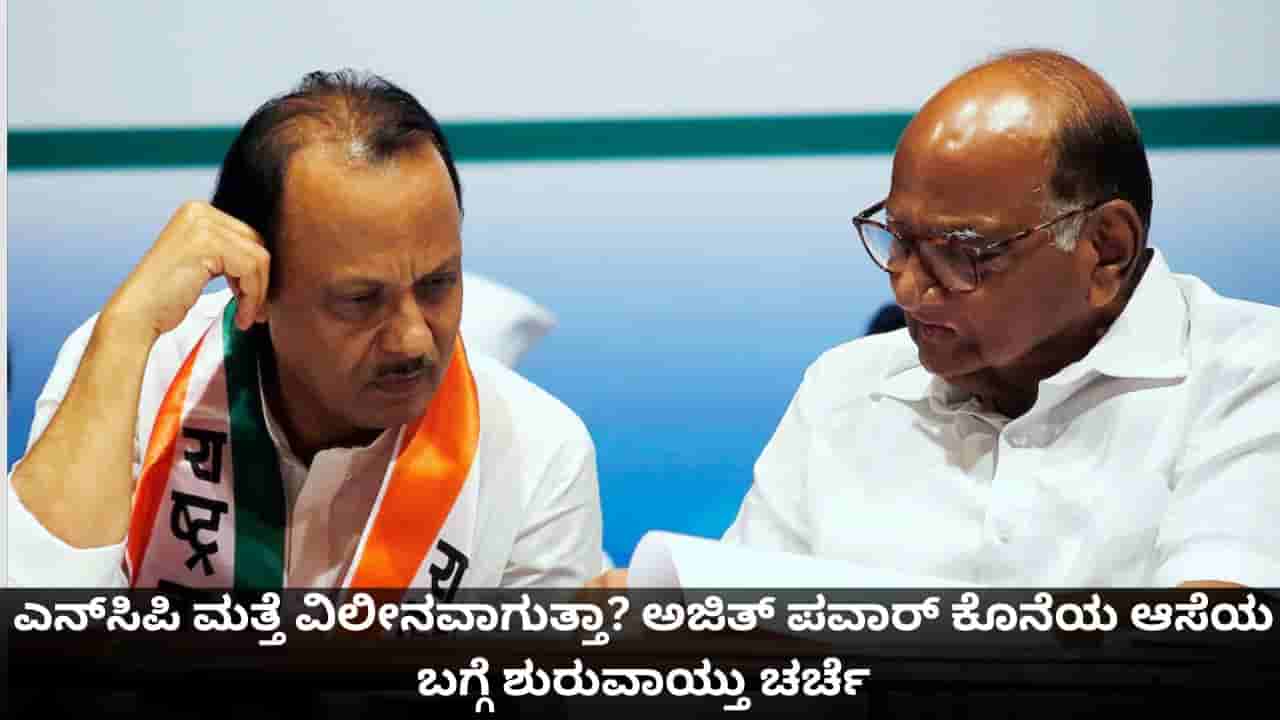 ಎನ್ಸಿಪಿ ಮತ್ತೆ ವಿಲೀನವಾಗುತ್ತಾ? ಅಜಿತ್ ಪವಾರ್ ಕೊನೆಯ ಆಸೆಯ ಬಗ್ಗೆ ಶುರುವಾಯ್ತು ಚರ್ಚೆ