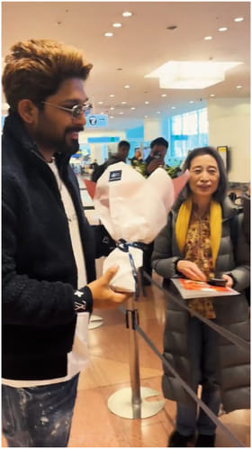 ಜಪಾನ್ ಅಭಿಮಾನಿಗಳ ಜೊತೆ ಅಲ್ಲು ಅರ್ಜುನ್