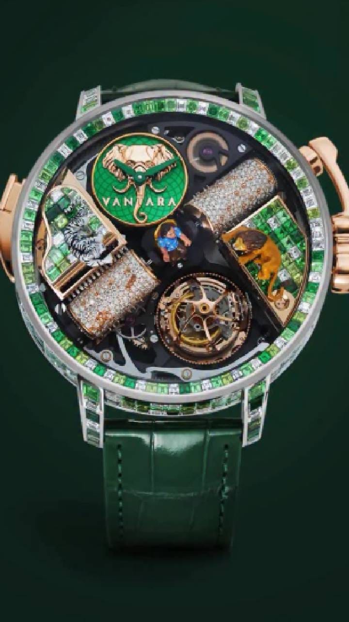 ಅನಂತ್​ ಅಂಬಾನಿಗೆಂದೇ ತಯಾರಾದ ಕೋಟಿ ಬೆಲೆಯ ವಾಚ್​​ ಹೇಗಿದೆ ನೋಡಿ