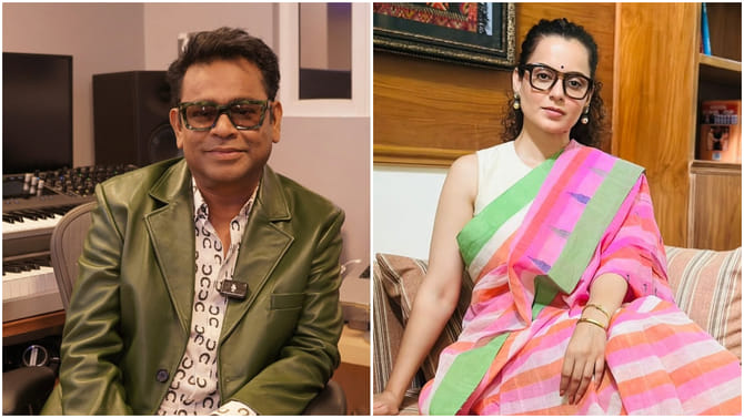 ಎ.ಆರ್. ರೆಹಮಾನ್ ಪೂರ್ವಾಗ್ರಹ ಪೀಡಿತ, ದ್ವೇಷಪೂರಿತ ವ್ಯಕ್ತಿ: ಕಂಗನಾ ಆರೋಪ