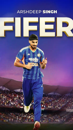 ಮೊಟ್ಟ ಮೊದಲ ಐದು ವಿಕೆಟ್​ಗಳ ಗೊಂಚಲು ಪಡೆದ ಅರ್ಷದೀಪ್