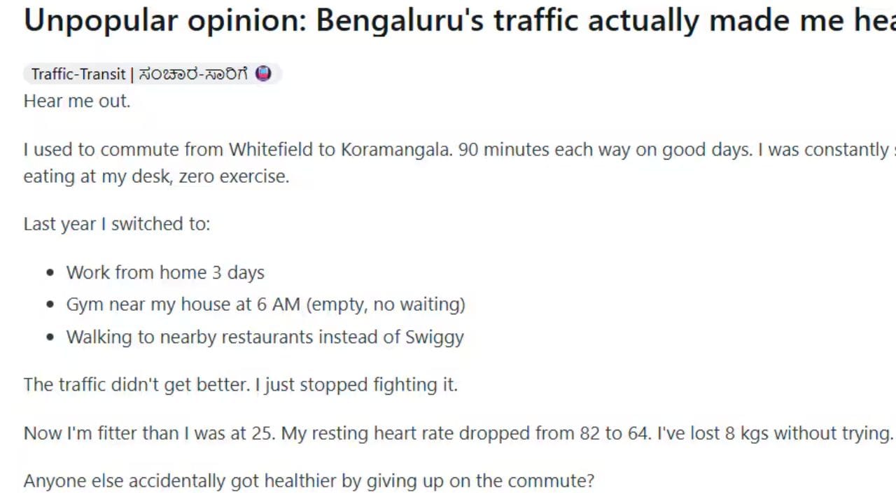 Beat Bengaluru Traffic
