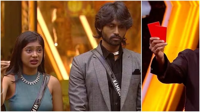 ಬಿಗ್ ಬಾಸ್​​ನಲ್ಲಿ ಇಬ್ಬರಿಗೆ ರೆಡ್ ಕಾರ್ಡ್; ಮೂರು ತಿಂಗಳ ಸಂಬಳ ಕಟ್