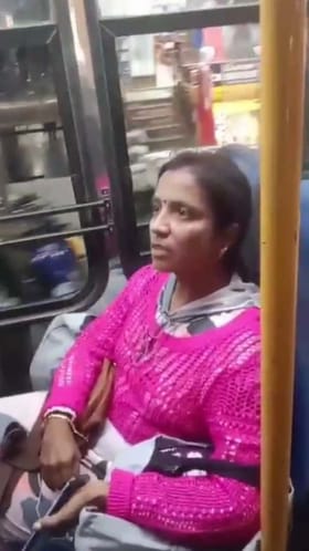 ಶಕ್ತಿಯೋಜನೆ ಉಚಿತ ಟಿಕೆಟ್ ಬಿಸಾಡಿ ಮಹಿಳೆಯ ಉದ್ಧಟತನ