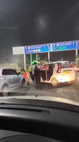 ಸಿನಿಮೀಯ ರೀತಿಯಲ್ಲಿ ಚೇಸ್ ಮಾಡಿ ಗಲಾಟೆ