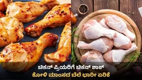 ನಾನ್‌ವೆಜ್, ಚಿಕನ್ ಪ್ರಿಯರಿಗೆ ಚಿಕನ್ ಶಾಕ್: ಕೋಳಿ ಮಾಂಸದ ಬೆಲೆ ಭಾರೀ ಏರಿಕೆ