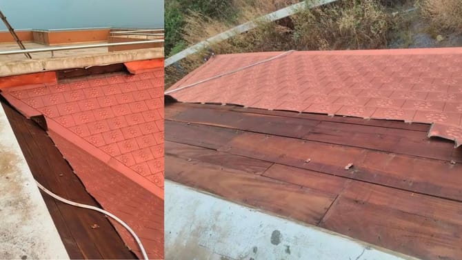 ಕಾರ್ಕಳದ ವಿವಾದಿತ ಪರಶುರಾಮ ಥೀಮ್ ಪಾರ್ಕ್​​ನ ತಾಮ್ರದ ತಗಡಿಗೆ ಕನ್ನ