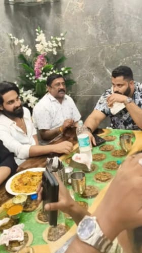 ‘ಕಲ್ಟ್’ ಸಿನಿಮಾ ತಂಡವ ಭೇಟಿಯಾದ ಮರಿ ರೆಬೆಲ್: ವಿಡಿಯೋ