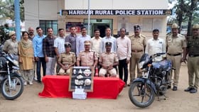 ಚೋರ್​​ ಮಗ ಚಂಡಾಳ್​​ ಅಪ್ಪ: ದೇಗುಲದಲ್ಲಿ ಕದ್ದು ಸಿಕ್ಕಿಬಿದ್ದ ಐನಾತಿಗಳು!