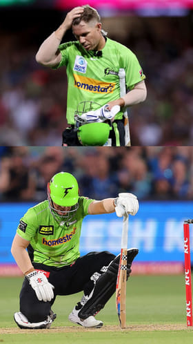 ಗೆಲ್ಲುವ ಪಂದ್ಯ ಸೋಲಿಸಿದ ಡೇವಿಡ್ ವಾರ್ನರ್