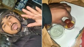 ಕೆಳಗೆ ಬನ್ನಿ ಅಂದ್ರೂ ಬಾರದ ಗ್ರಾಹಕ, ತಾನೇ ತಿಂದ ಜೊಮ್ಯಾಟೊ ಏಜೆಂಟ್