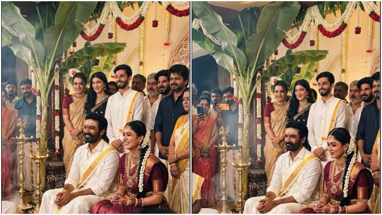 ಕದ್ದುಮುಚ್ಚಿ ಶಾಸ್ತ್ರೋಕ್ತವಾಗಿ ಮದುವೆ ಆದ್ರಾ ಧನುಶ್-ಮೃಣಾಲ್ ಠಾಕೂರ್? ಕದ್ದುಮುಚ್ಚಿ ಶಾಸ್ತ್ರೋಕ್ತವಾಗಿ ಮದುವೆ ಆದ್ರಾ ಧನುಶ್-ಮೃಣಾಲ್ ಠಾಕೂರ್?