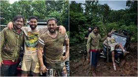 ಸಲ್ಲು ಜೊತೆ ಕಾರು ಡ್ರಿಫ್ಟ್ ಮಾಡಿದ ಧೋನಿ; ಫಾರ್ಮ್​​ಹೌಸ್​​ನಲ್ಲಿ ಮಸ್ತಿ