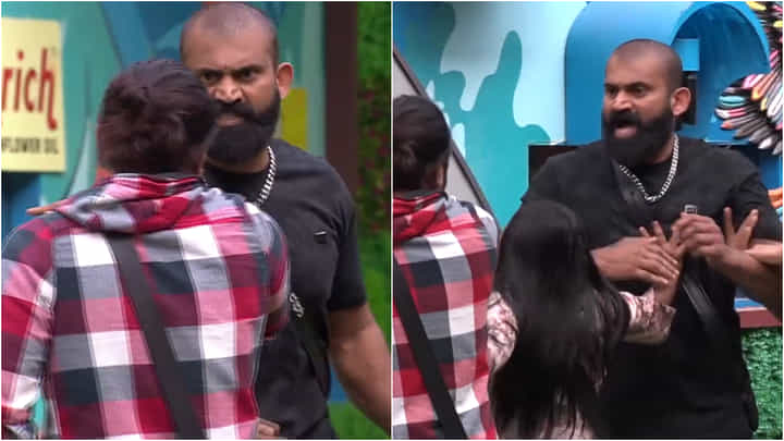 ಬಿಗ್ ಬಾಸ್ ಮನೆಯಲ್ಲಿ ಕೈಕೈ ಮಿಲಾಯಿಸುವ ಹಂತಕ್ಕೆ ಹೋದ ರಘು, ಧ್ರುವಂತ್ ಬಿಗ್ ಬಾಸ್ ಮನೆಯಲ್ಲಿ ಕೈಕೈ ಮಿಲಾಯಿಸುವ ಹಂತಕ್ಕೆ ಹೋದ ರಘು, ಧ್ರುವಂತ್
