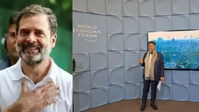 ದಾವೋಸ್​​ನಲ್ಲಿ ಭಾರತ ಹೊಗಳಿದ ಡಿಕೆಶಿ: ರಾಹುಲ್​​ ಕಾಲೆಳೆದ ಕರ್ನಾಟಕ ಬಿಜೆಪಿ