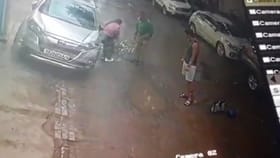 ಗುರುಗ್ರಾಮದ ವಿಜಯ್ ವಿಹಾರದಲ್ಲಿ ಜನರ ಮೇಲೆ ಬೀದಿ ನಾಯಿಗಳ ದಾಳಿ