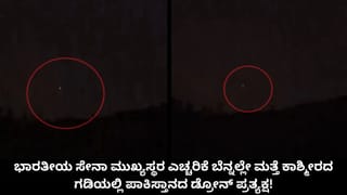 ಭಾರತೀಯ ಸೇನಾ ಮುಖ್ಯಸ್ಥರ ಎಚ್ಚರಿಕೆ ಬೆನ್ನಲ್ಲೇ ಮತ್ತೆ ಕಾಶ್ಮೀರದ ಗಡಿಯಲ್ಲಿ ಪಾಕಿಸ್ತಾನದ ಡ್ರೋನ್ ಪ್ರತ್ಯಕ್ಷ!