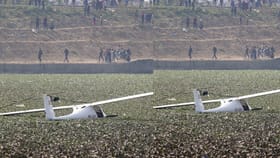 ಪ್ರಯಾಗ್​ರಾಜ್​ನಲ್ಲಿ ವಾಯುಪಡೆಯ ಸಣ್ಣ ವಿಮಾನ ಪತನ