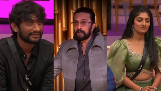 ಪಕ್ಷಪಾತ ಆರೋಪ: ಸುದೀಪ್ ಪ್ರಶ್ನೆಗೆ ಗಿಲ್ಲಿ ಬಳಿ ಉತ್ತರವೇ ಇಲ್ಲ