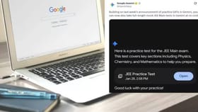 ಜೆಇಇ ಆಕಾಂಕ್ಷಿಗಳಿಗೆ ಗೂಗಲ್‌ನಿಂದ ಗುಡ್​ ನ್ಯೂಸ್​​