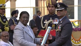 ಗ್ರೂಪ್ ಕ್ಯಾಪ್ಟನ್ ಶುಭಾಂಶು ಶುಕ್ಲಾಗೆ ಅಶೋಕ ಚಕ್ರ ಪ್ರದಾನ