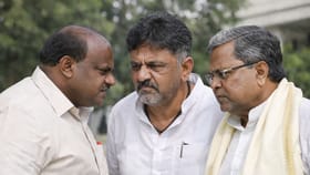 ಹೆಚ್​​​ಡಿಕೆ VS ಡಿಕೆಶಿ ಸವಾಲು: ಓಪನ್ ಡಿಬೇಟ್ ಮಾಡೋಣ ಬನ್ನಿ