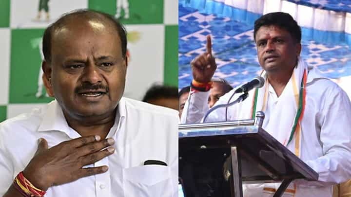 ಕೇಂದ್ರ ಸಚಿವ ಕುಮಾರಸ್ವಾಮಿಗೆ ಶಾಸಕ ಗಣಿಗ ರವಿಕುಮಾರ್ ಸವಾಲು: ಕಾರಣ ಏನು? ಕೇಂದ್ರ ಸಚಿವ ಕುಮಾರಸ್ವಾಮಿಗೆ ಶಾಸಕ ಗಣಿಗ ರವಿಕುಮಾರ್ ಸವಾಲು: ಕಾರಣ ಏನು?