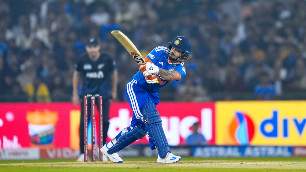 IND vs NZ: 21 ಎಸೆತಗಳಲ್ಲಿ ಸಿಡಿಲಬ್ಬರದ ಅರ್ಧಶತಕ ಸಿಡಿಸಿದ ಇಶಾನ್ ಕಿಶನ್