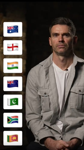 ನೆಚ್ಚಿನ ಕ್ರಿಕೆಟಿಗರನ್ನು ಹೆಸರಿಸಿದ ಜೇಮ್ಸ್ ಅ್ಯಂಡರ್ಸನ್