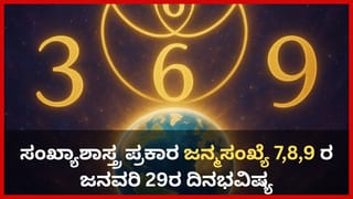 Numerology Prediction: ಸಂಖ್ಯಾಶಾಸ್ತ್ರ ಪ್ರಕಾರ ಜನ್ಮಸಂಖ್ಯೆ 1, 2, 3ರ ಜನವರಿ 30ರ ದಿನಭವಿಷ್ಯ