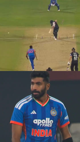 ಮೊದಲ ಎಸೆತದಲ್ಲೇ ಸೀಫರ್ಟ್ ವಿಕೆಟ್ ಹಾರಿಸಿದ ಬುಮ್ರಾ