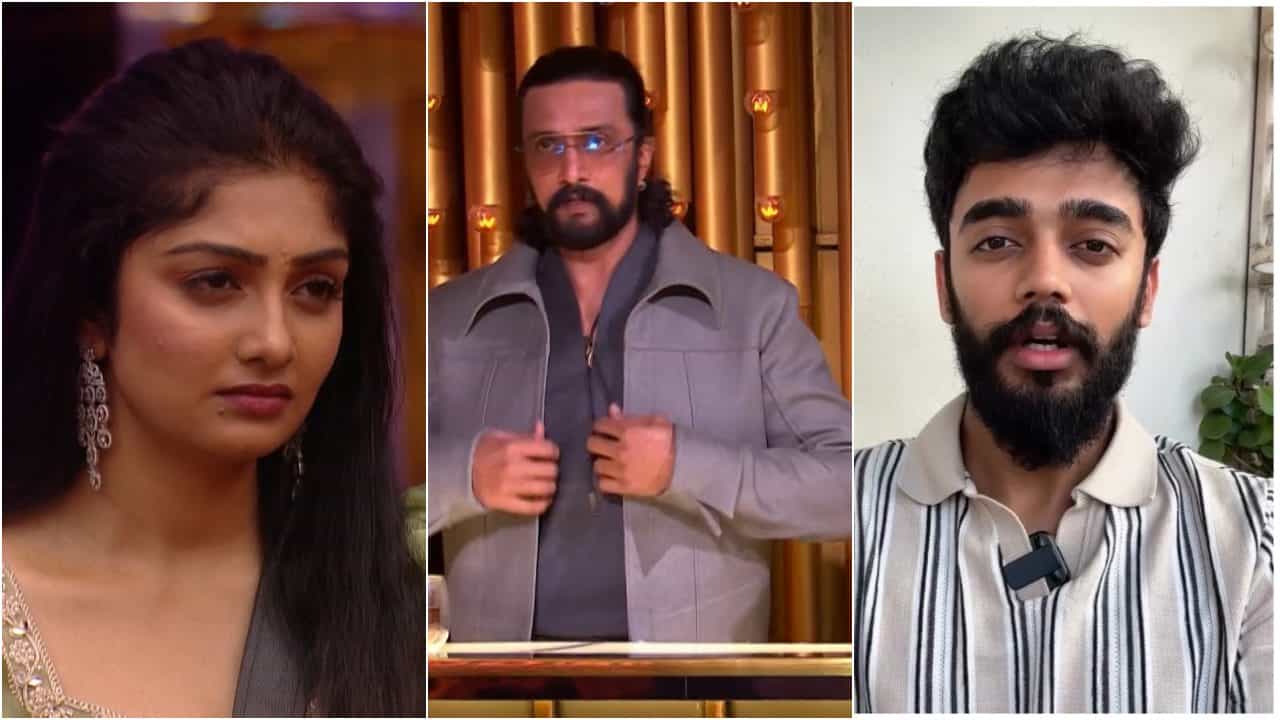 ‘ನಿಮ್ಮ ತಮ್ಮ ಮಾತನಾಡಿದ್ದು ಸರಿಯಲ್ಲ, ನಿಮ್ಮನ್ನು ಹೊರಗೆ ಏಕೆ ಕಳಿಸಿಲ್ಲ?’; ಕಾವ್ಯಾಗೆ ಸುದೀಪ್ ಪ್ರಶ್ನೆ