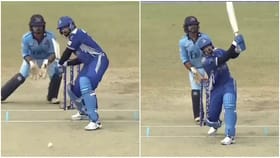 ರಾಕೆಟ್ ವೇಗ; ಸಿಸಿಎಲ್​​ನಲ್ಲಿ ಅದ್ಭುತ ಸಿಕ್ಸ್ ಹೊಡೆದ ಕಿಚ್ಚ ಸುದೀಪ್