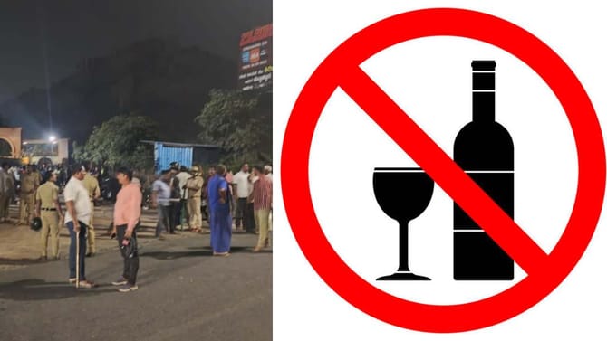 ನಾಳೆ ಬಳ್ಳಾರಿಗೆ ಬಿಜೆಪಿ ನಾಯಕರ ದಂಡು; ಮದ್ಯ ಮಾರಾಟ ಬ್ಯಾನ್