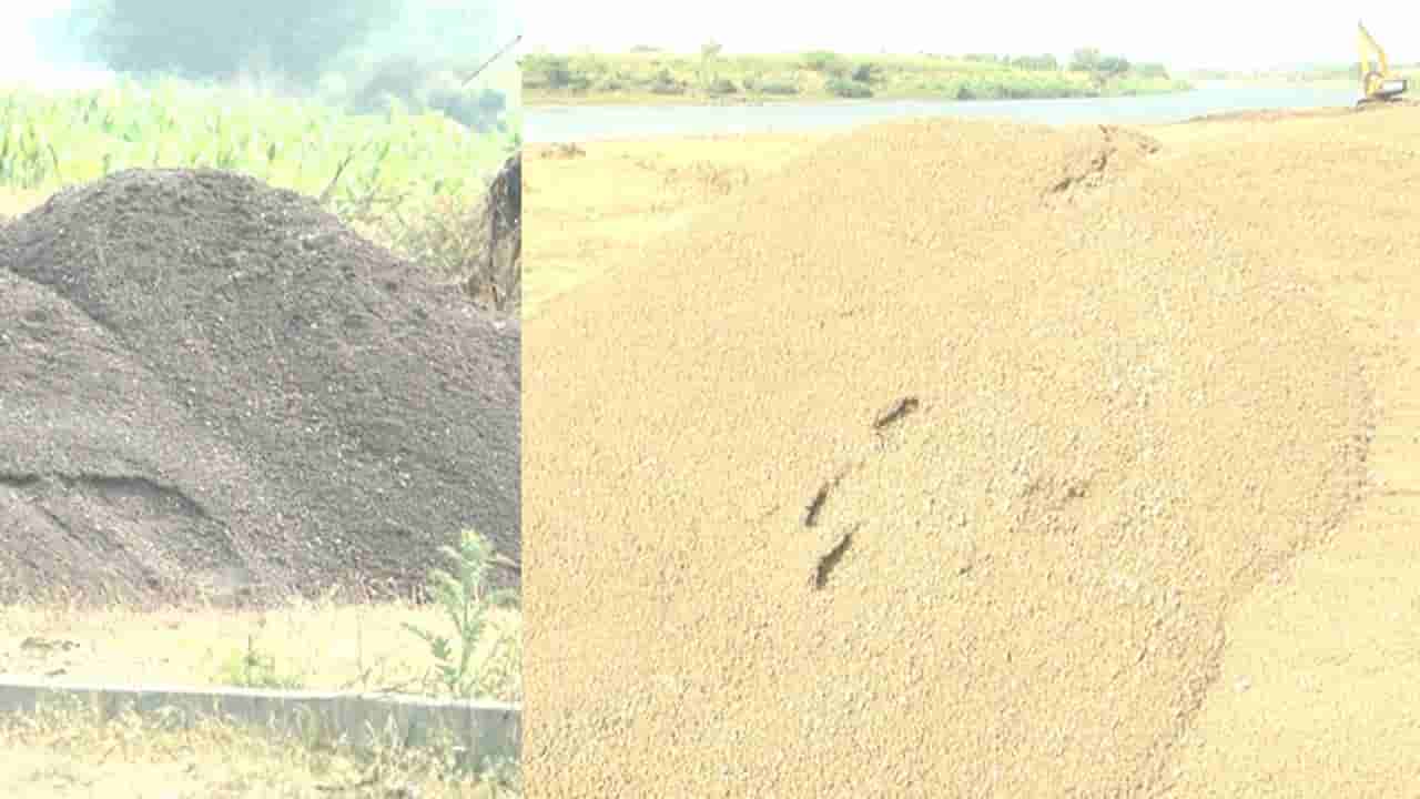 ಮಾಂಜ್ರಾ ನದಿ ಒಡಲು ಬಗೆಯುತ್ತಿರುವ ದಂಧೆಕೋರರು: ಹಗಲು-ರಾತ್ರಿ ಎನ್ನದೆ ಮರಳು ಮಾಫಿಯಾ