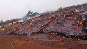 60 ಲಕ್ಷ ರೂ ಮೌಲ್ಯದ ಮೆಕ್ಕೆಜೋಳಕ್ಕೆ ಬೆಂಕಿಯಿಟ್ಟ ದುಷ್ಕರ್ಮಿಗಳು