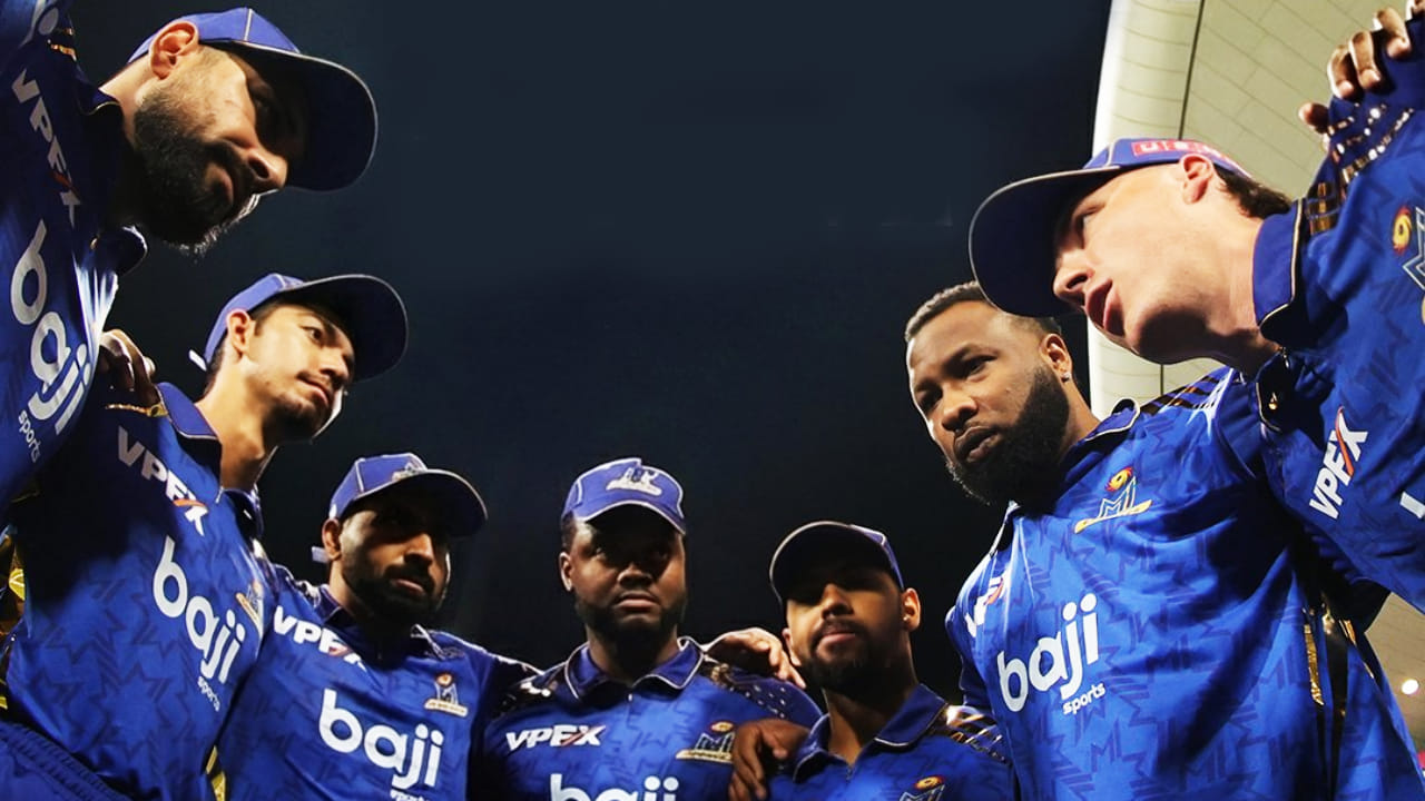 ಅಂದರೆ ಕಳೆದ 16 ವರ್ಷಗಳಲ್ಲಿ ಮುಂಬೈ ಇಂಡಿಯನ್ಸ್ ಫ್ರಾಂಚೈಸಿ 12 ಫೈನಲ್​ಗಳನ್ನು ಆಡಿದೆ. ಈ ವೇಳೆ ಸೋತಿರುವುದು ಒಮ್ಮೆ ಮಾತ್ರ. ಅದು ಕೂಡ ಇಂಟರ್​ನ್ಯಾಷನಲ್​ ಲೀಗ್ ಟಿ20 ಟೂರ್ನಿಯಲ್ಲಿ. ಅಂದರೆ ಕಳೆದ ಹದಿನಾರು ವರ್ಷಗಳಲ್ಲಿ ಫೈನಲ್ ಸೋಲು ಕಾಣದ ಇಂಡಿಯನ್ಸ್ ಫ್ರಾಂಚೈಸಿಗೆ ಸೋಲುಣಿಸುವಲ್ಲಿ ಡೆಸರ್ಟ್ ವೈಪರ್ಸ್​ ತಂಡ ಯಶಸ್ವಿಯಾಗಿದೆ.