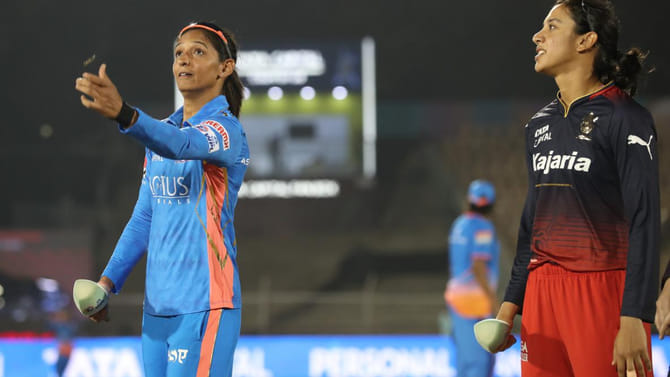 ಟಾಸ್ ಗೆದ್ದ ಆರ್​ಸಿಬಿ; ಮುಂಬೈ ಮೊದಲು ಬ್ಯಾಟಿಂಗ್