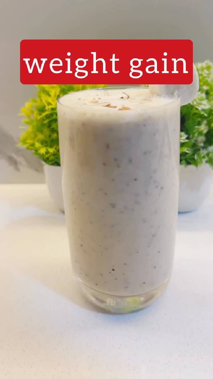 ತೂಕ ಹೆಚ್ಚಿಸಲು ಸಹಕಾರಿ ಈ ಮಿಲ್ಕ್‌ಶೇಕ್‌