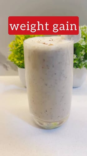 ತೂಕ ಹೆಚ್ಚಿಸಲು ಸಹಕಾರಿ ಈ ಮಿಲ್ಕ್‌ಶೇಕ್‌
