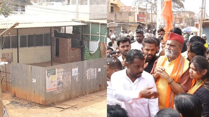 ಮನೆ ಹೆಸರಲ್ಲಿ ಮಸೀದಿ ನಿರ್ಮಾಣ: ರೊಚ್ಚಿಗೆದ್ದ ಹಿಂದೂ ಸಂಘಟನೆಗಳು