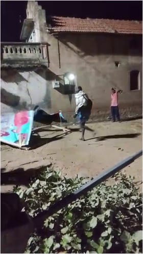 ಮೈಸೂರಿನಲ್ಲೂ ಫ್ಲೆಕ್ಸ್ ಗಲಾಟೆ: ವಿಡಿಯೋ ವೈರಲ್