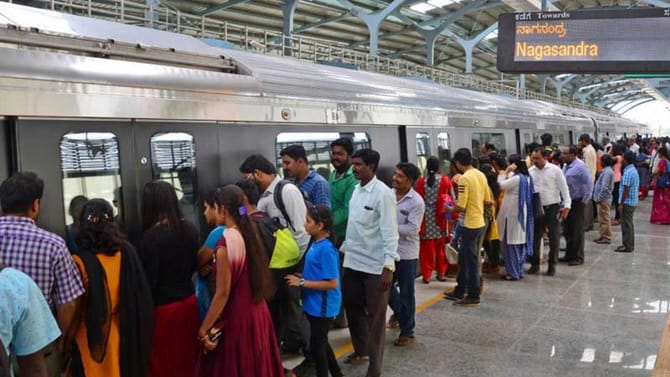 ಹೊಸ ವರ್ಷದ ದಿನ ನಮ್ಮ ಮೆಟ್ರೋಗೆ ಬಂಪರ್​ ಆದಾಯ: ಕಲೆಕ್ಷನ್​ ಎಷ್ಟು?