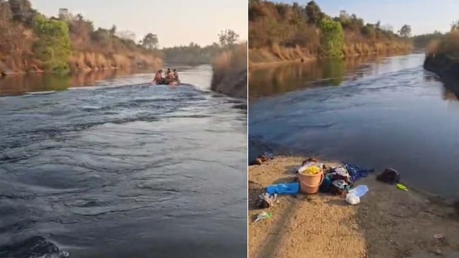 ಶಿವಮೊಗ್ಗ: ಕಾಲು ಜಾರಿ ನಾಲೆಗೆ ಬಿದ್ದು ಒಂದೇ ಕುಟುಂಬದ ನಾಲ್ವರು ನೀರುಪಾಲು