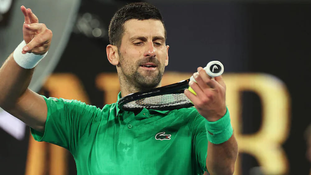ಆಸ್ಟ್ರೇಲಿಯನ್ ಓಪನ್‌ ಫೈನಲ್​ಗೇರಿದ ನೊವಾಕ್ ಜೊಕೊವಿಕ್